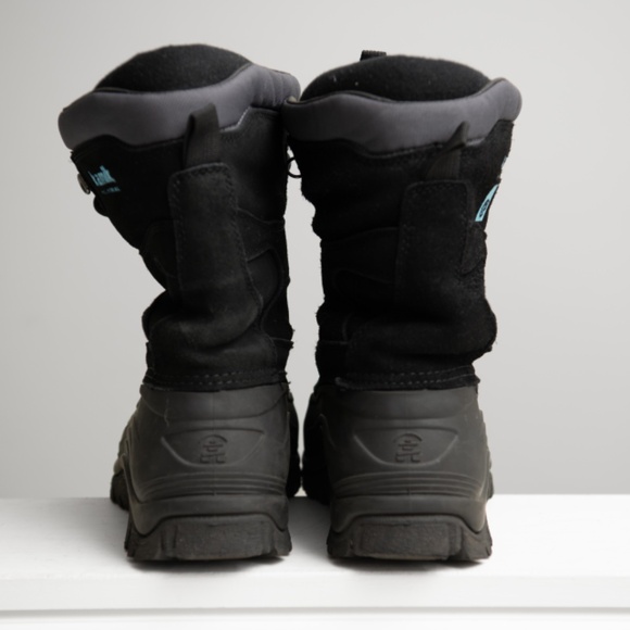 Kamik Industrial Snow Boots Black M 9 Reinforced Toe Work Boots Winter Construct - Picture 5 of 8